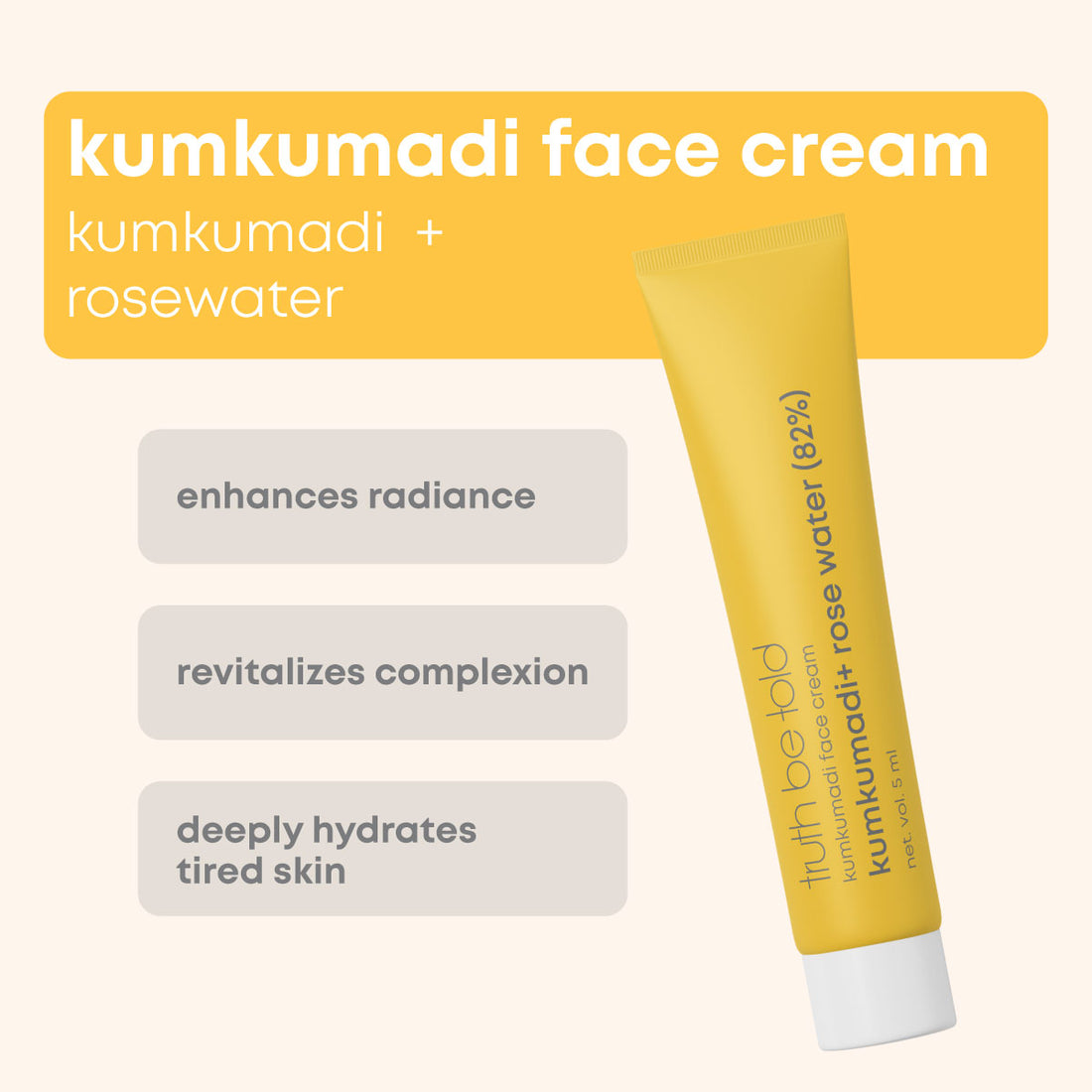 Kumkumadi Face Cream 5ml