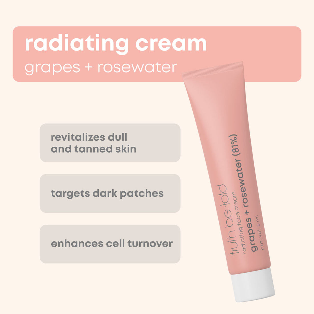 Radiating Face Cream 5ml